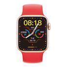 W17 Pro Max 1.9 inch Bluetooth Call Message Reminder Silicone Smart Watch(Red) - 1