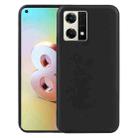 For OPPO Reno8 4G TPU Phone Case(Black) - 1