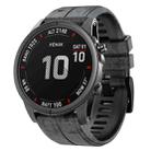 For Garmin Fenix 7X Camouflage Silicone Watch Band(Digital) - 1