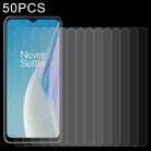 50 PCS 0.26mm 9H 2.5D Tempered Glass Film For OnePlus Nord N20 SE/Nord N300 - 1