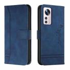 For Xiaomi 12 Retro Skin Feel Horizontal Flip Leather Phone Case(Blue) - 1