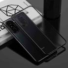 For Huawei nova 10 Electroplated Frosted Phone Case(Black) - 1