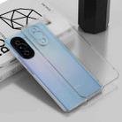 For Huawei nova 10 Electroplated Frosted Phone Case(Transparent Frosted) - 1