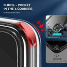 For iPhone 13 mini Four Corner Airbag Shockproof Holder Phone Case (Transparent) - 5
