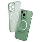 For iPhone 13 Pro Magsafe Magnetic Frosted PP Phone Case (Green) - 1