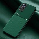 For Xiaomi 12 Lite Classic Tilt Magnetic Phone Case(Green) - 1