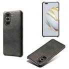 For Huawei nova 10 Pro Calf Texture PC + PU Phone Case(Black) - 1