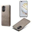 For Huawei nova 10 Pro Calf Texture PC + PU Phone Case(Grey) - 1