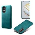 For Huawei nova 10 Pro Calf Texture PC + PU Phone Case(Green) - 1