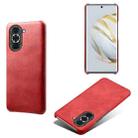 For Huawei nova 10 Calf Texture PC + PU Phone Case(Red) - 1