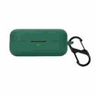 EQ Silicone Bluetooth Earphone Cover with Carabiner For B&O Beoplay EX(Dark Green) - 1