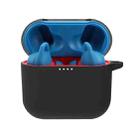 Pure Color Bluetooth Earphone Silicone Protective Case with Carabiner For Skullcandy Indy Evo(Black) - 1