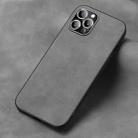 For iPhone 13 Pro Max Frosted Skin Feel Phone Case (Silver Grey) - 1