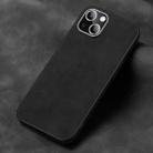 Frosted Skin Feel Phone Case For iPhone 13(Black) - 1