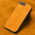 Frosted Skin Feel Phone Case For iPhone 8 Plus / 7 Plus(Light Red Orange) - 1