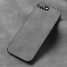 Frosted Skin Feel Phone Case For iPhone 8 Plus / 7 Plus(Silver Grey) - 1