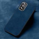For OPPO A93 Frosted Skin Feel Phone Case(Blue) - 1