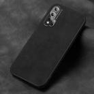 For Huawei nova 6 Frosted Skin Feel Phone Case(Black) - 1
