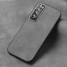 For Huawei nova 7 Frosted Skin Feel Phone Case(Silver Grey) - 1