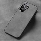 For Huawei Enjoy 50 Frosted Skin Feel Phone Case(Silver Grey) - 1