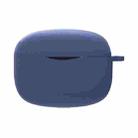 Pure Color Bluetooth Earphone Silicone Case For SoundPEATS Air3 Pro(Dark Blue) - 1