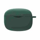 Pure Color Bluetooth Earphone Silicone Case For SoundPEATS Air3 Pro(Dark Green) - 1