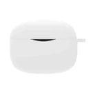 Pure Color Bluetooth Earphone Silicone Case For SoundPEATS Air3 Pro(White) - 1