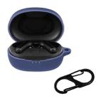 Pure Color Bluetooth Earphone Silicone Case For Anker Soundcore Life P2 Mini(Dark Blue) - 1