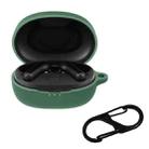 Pure Color Bluetooth Earphone Silicone Case For Anker Soundcore Life P2 Mini(Dark Green) - 1