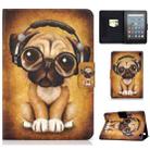 For Amazon Kindle Fire 7 2022 Electric Horizontal Flat Painted Leather Tablet Case(Shar Pei) - 1