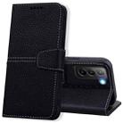 For Samsung Galaxy S21+ 5G Litchi RFID Leather Phone Case(Black) - 1
