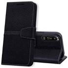 For Sony Xperia 1 III Litchi RFID Leather Phone Case(Black) - 1