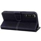 For Sony Xperia 1 III Litchi RFID Leather Phone Case(Black) - 3