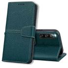 For Sony Xperia 10 III Litchi RFID Leather Phone Case(Green) - 1