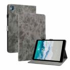 For Nokia T10 Tiger Pattern PU Tablet Case(Grey) - 1