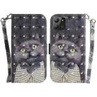 For Infinix Hot 11 2022 3D Colored Horizontal Flip Leather Phone Case(Hug Cat) - 1