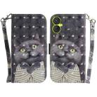 For Tecno Spark 9 Pro 3D Colored Horizontal Flip Leather Phone Case(Hug Cat) - 1