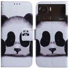 For Infinix Note 12 VIP Coloured Drawing Leather Phone Case(Panda) - 1