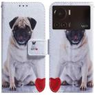 For Infinix Note 12 VIP Coloured Drawing Leather Phone Case(Pug) - 1