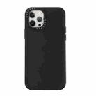 For iPhone 14 Pro Black Lens Frame TPU Phone Case(Black) - 1