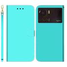 For Infinix Note 12 VIP Imitated Mirror Surface Horizontal Flip Leather Phone Case(Mint Green) - 1