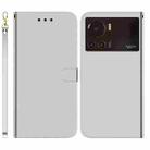 For Infinix Note 12 VIP Imitated Mirror Surface Horizontal Flip Leather Phone Case(Silver) - 1