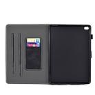 For iPad 9.7 2017 / 2018 Embossed Elephant Pattern Horizontal Flip PU Leather Case with Sleep Function & Magnetic Buckle & Bracket and Card Slot(Black) - 5