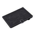 For iPad 9.7 2017 / 2018 Embossed Elephant Pattern Horizontal Flip PU Leather Case with Sleep Function & Magnetic Buckle & Bracket and Card Slot(Black) - 8