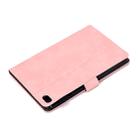 For iPad mini 1/2/3/4/5 Embossed Elephant Pattern Horizontal Flip PU Leather Case with Sleep Function & Magnetic Buckle & Bracket and Card Slot(Pink) - 9