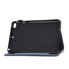 For iPad mini 1/2/3/4/5 Embossed Elephant Pattern Horizontal Flip PU Leather Case with Sleep Function & Magnetic Buckle & Bracket and Card Slot(Blue) - 6