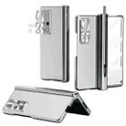 For Huawei Mate X2 Electroplating Hinged Folding Phone Case with S Pen Fold Edtion(Silver) - 1
