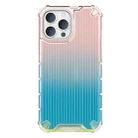 Colorful Series Luggage Colored Ribbon Phone Case For iPhone 14 Pro(Pink+Blue) - 1