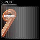 50 PCS 0.26mm 9H 2.5D Tempered Glass Film For Realme 9i 5G / C33 / Q5x / C33 2023 / V30 / V30T - 1