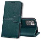 For Xiaomi Redmi Note 11 Pro Litchi RFID Leather Phone Case(Green) - 1